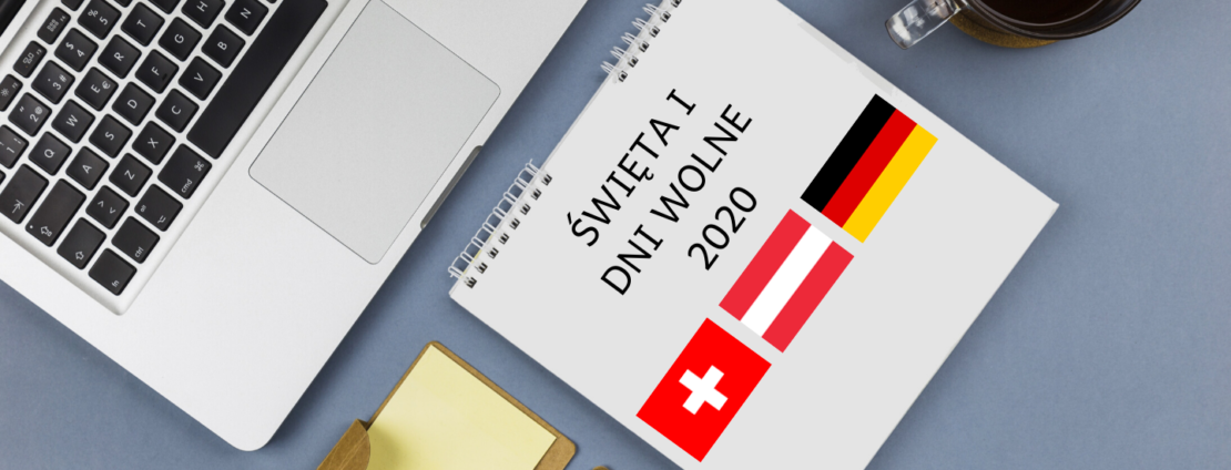 Święta i dni wolne w 2020 w Szwajcarii, Austrii oraz Niemczech