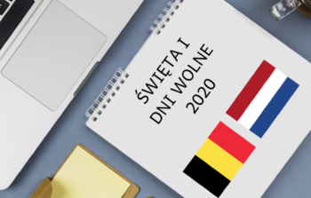 Święta i dni wolne w 2020 w Holandii i Belgii
